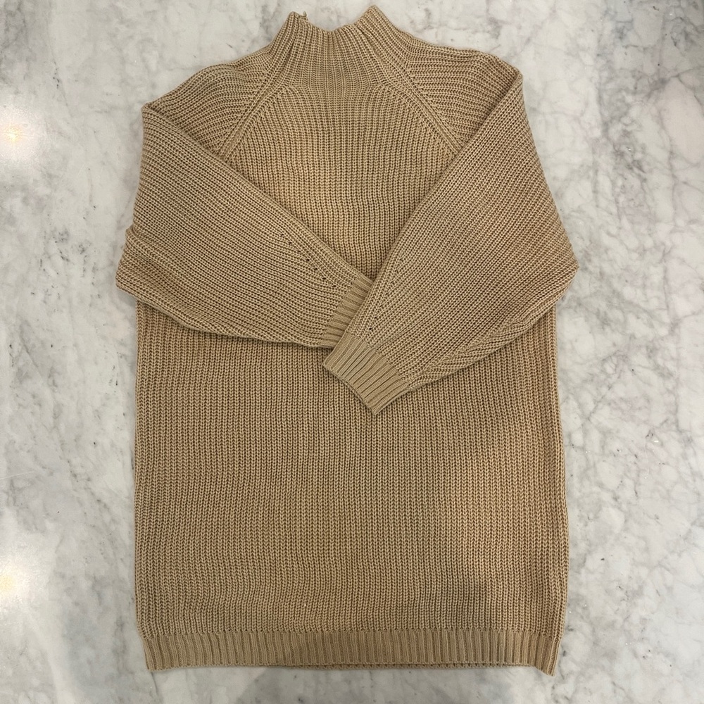 Women’s Cream SweaterDress -XS